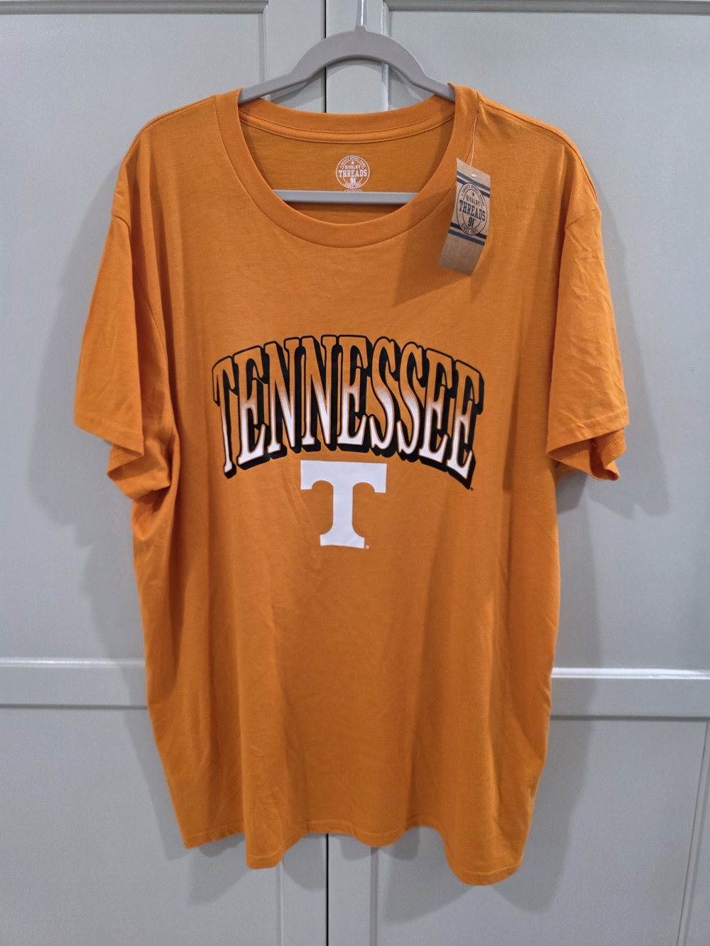 Women's 2XL Tennessee Volunteers Football T-shirt Graphic Print Rivalry Threads